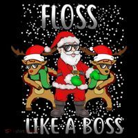 Floss like a Boss Santa Reindeer Coffee Mug thumb 5