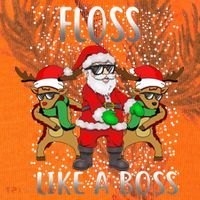 Floss like a Boss Santa Reindeer Kati Licensed 12" Camo Cuffed Beanie thumb 2
