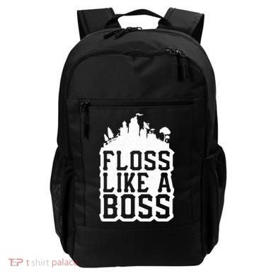 Floss Like A Boss Tower Funny Backpack