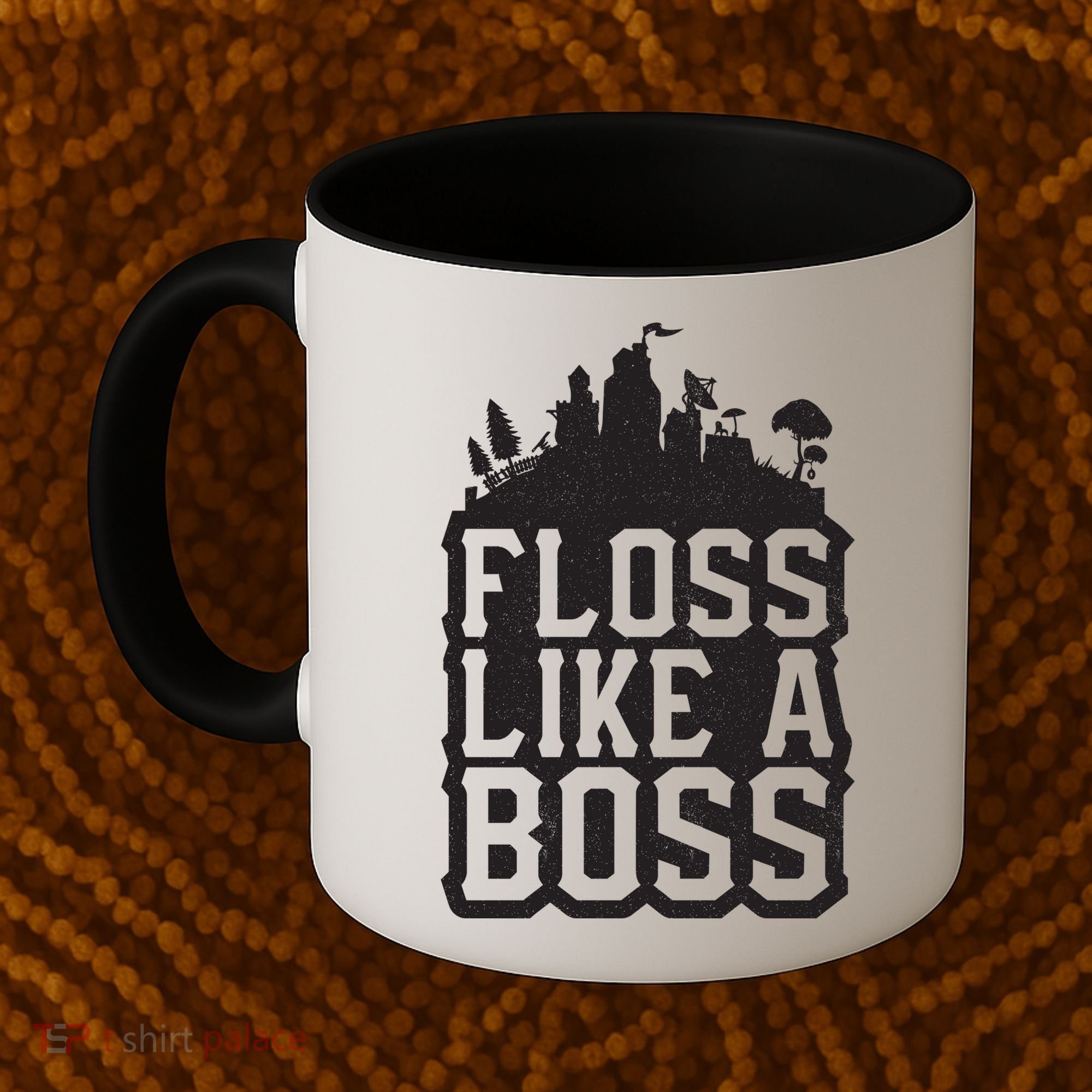 Floss Like A Boss Tower Funny Coffee Mug