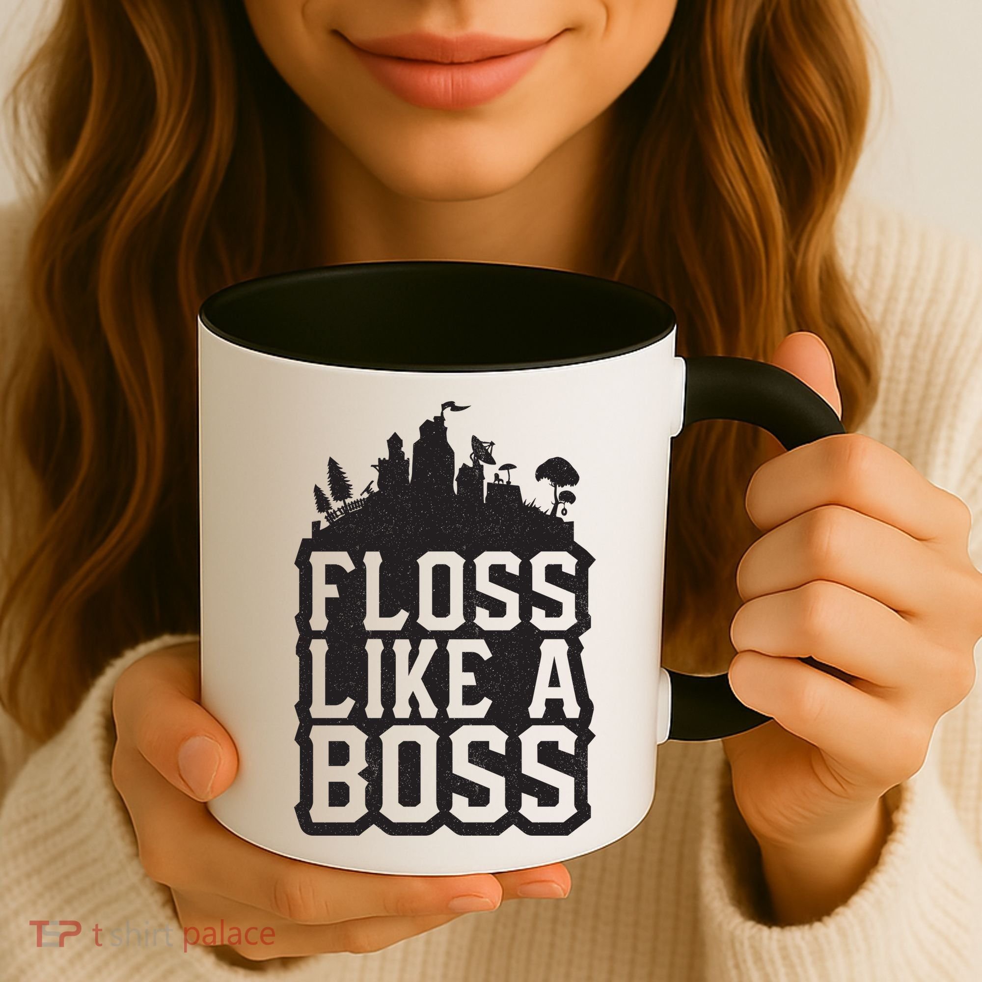 Floss Like A Boss Tower Funny Coffee Mug