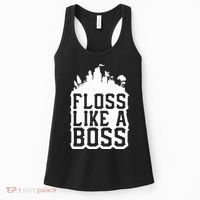 Floss Like A Boss Tower Funny Women's Tank Top thumb 0
