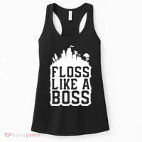 Floss Like A Boss Tower Funny Women's Tank Top thumb 0