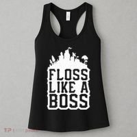 Floss Like A Boss Tower Funny Women's Tank Top thumb 3