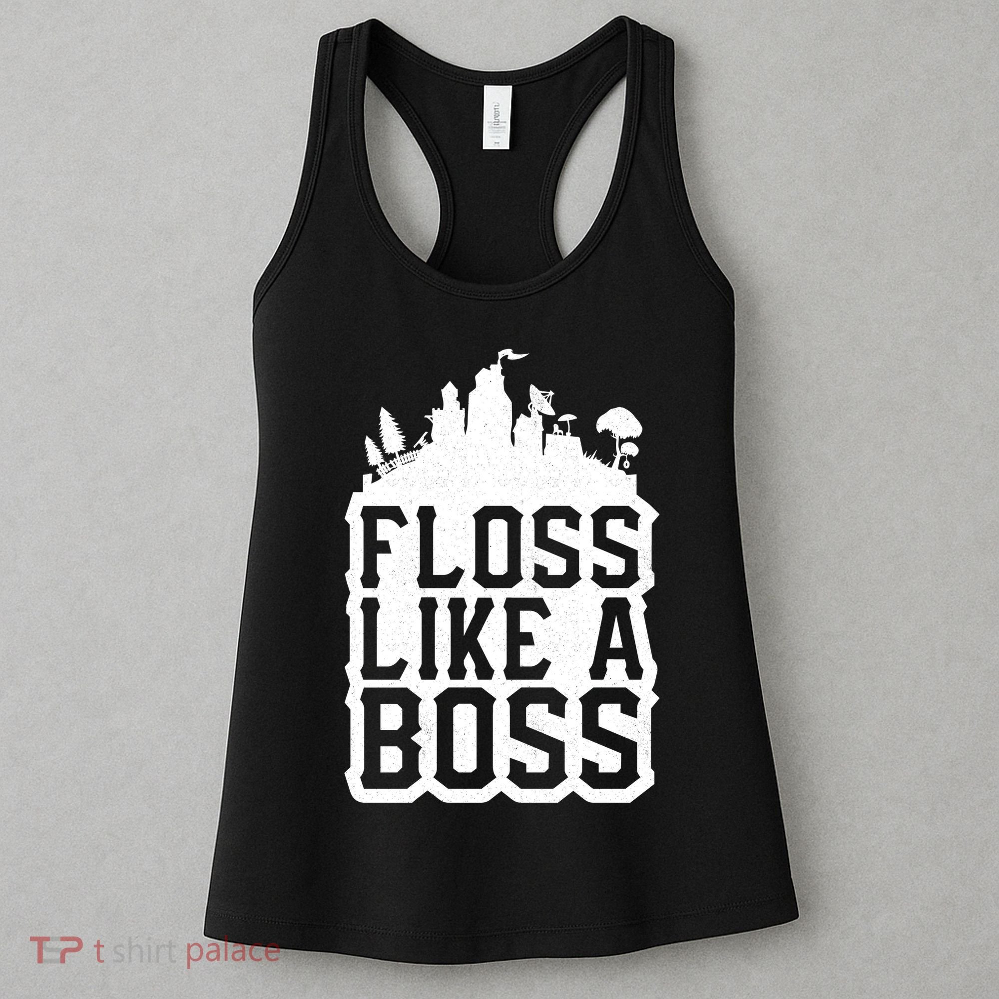 Floss Like A Boss Tower Funny Women's Tank Top