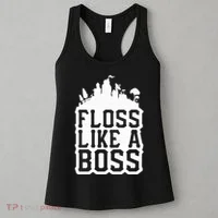 Floss Like A Boss Tower Funny Women's Tank Top thumb 3