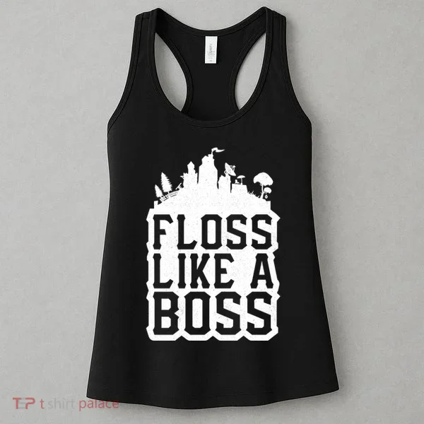 Floss Like A Boss Tower Funny Women's Tank Top