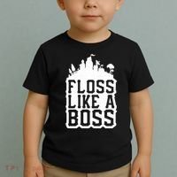 Floss Like A Boss Tower Funny Toddler T-Shirt thumb 2