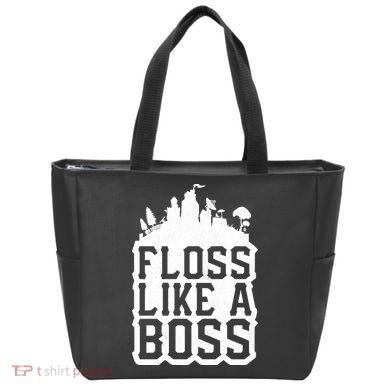 Floss Like A Boss Tower Funny Bag