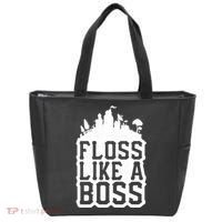 Floss Like A Boss Tower Funny Tote Bag thumb 0