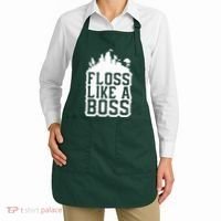 Floss Like A Boss Tower Funny Apron thumb 2