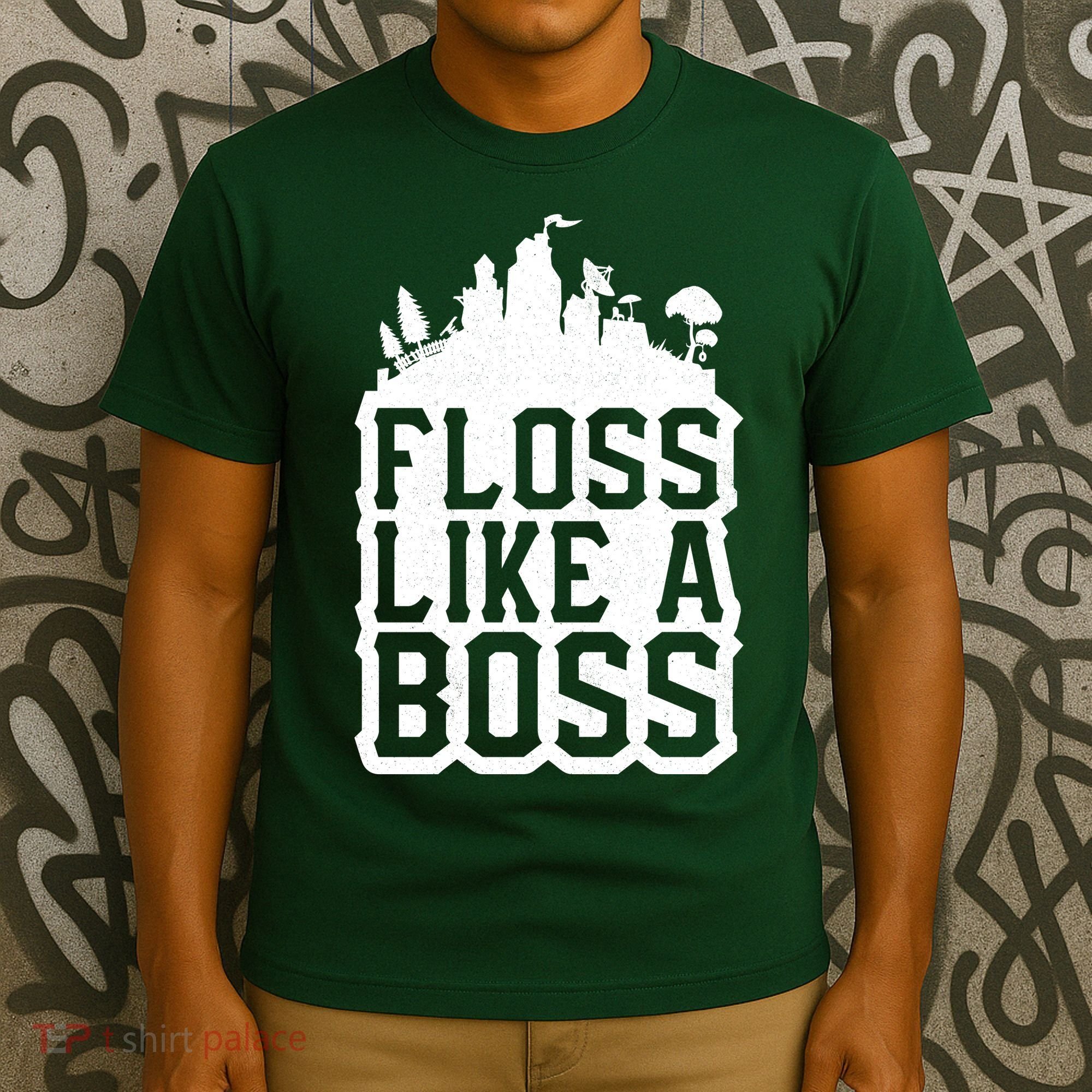Floss Like A Boss Tower Funny T-Shirt