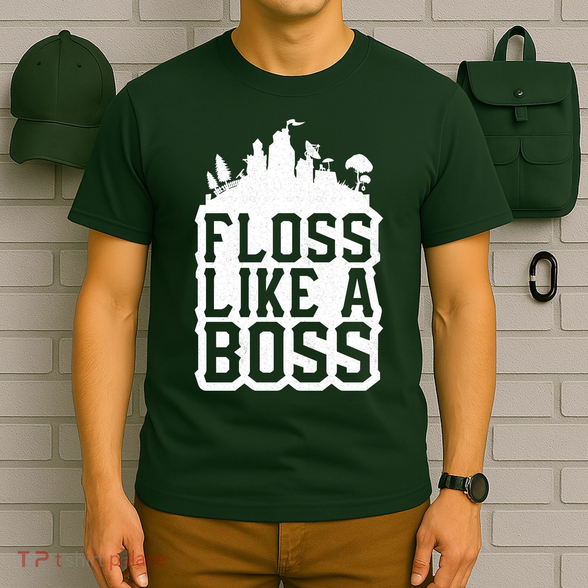 Floss Like A Boss Tower Funny T-Shirt