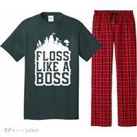 Floss Like A Boss Tower Funny Pajama Set thumb 0