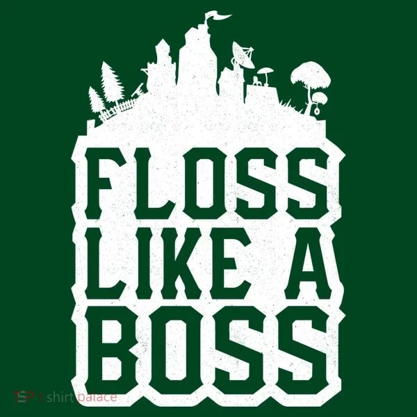 Floss Like A Boss Tower Funny Kids Hoodie