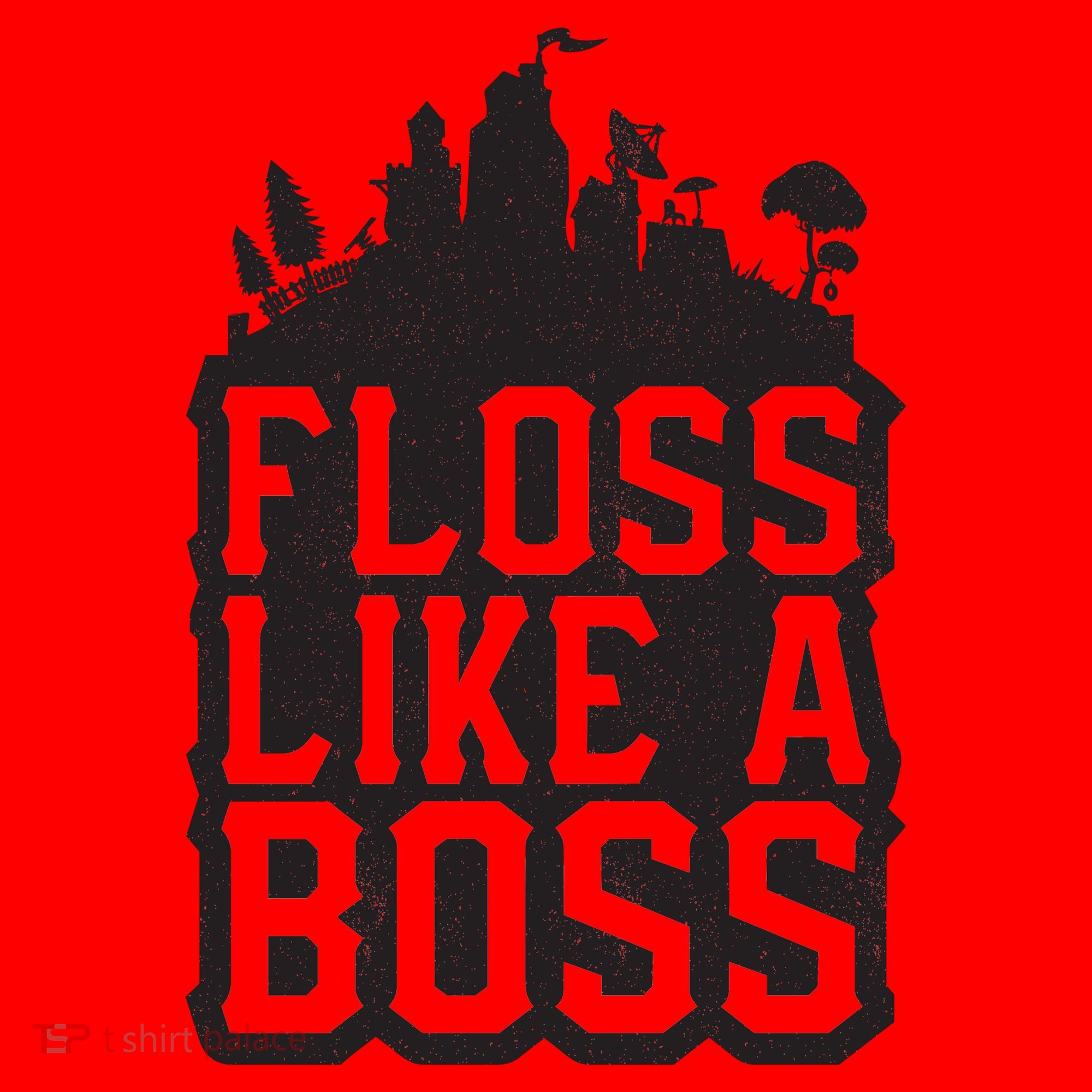 Floss Like A Boss Tower Funny Santa Hat