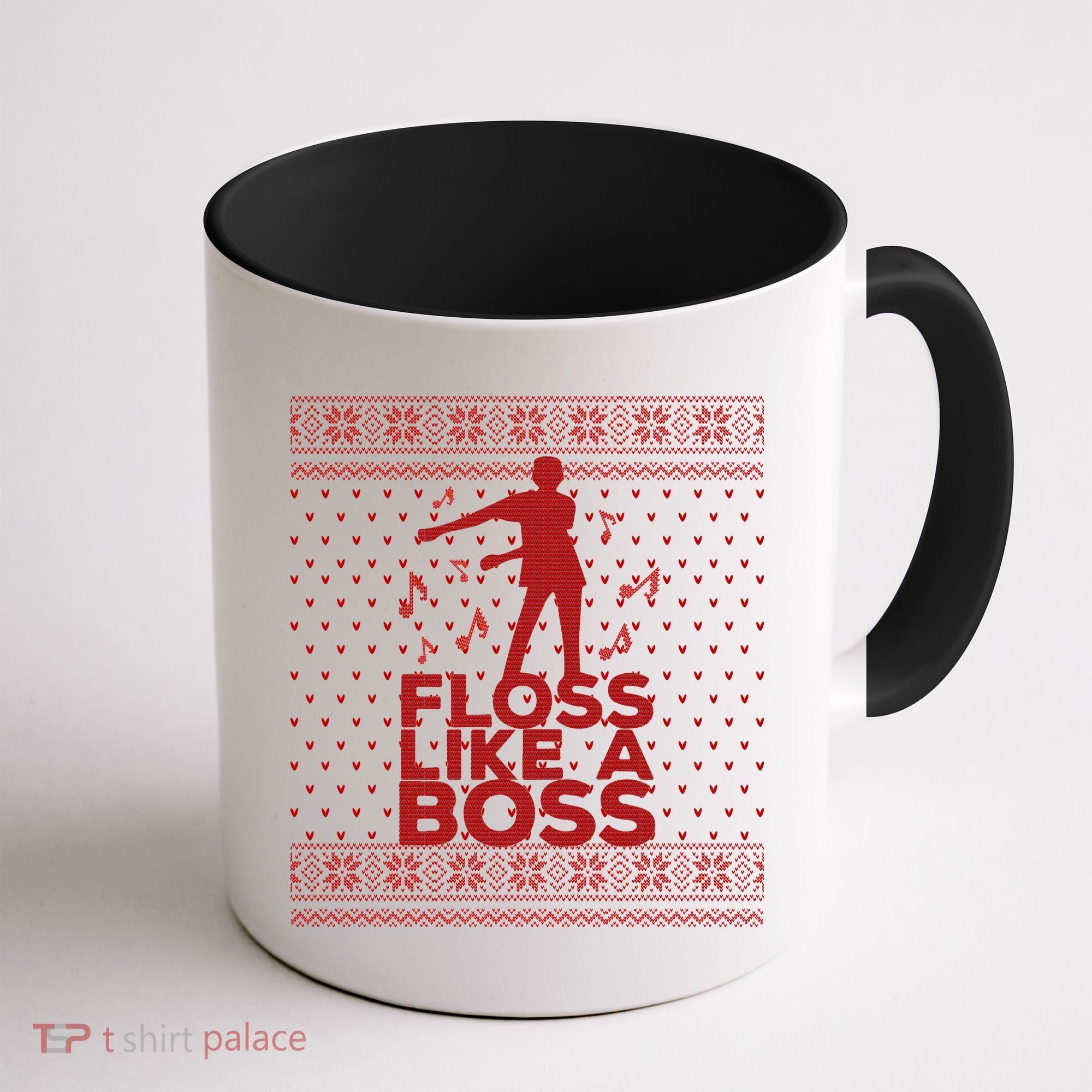 Floss Like A Boss Ugly Christmas Sweater Coffee Mug