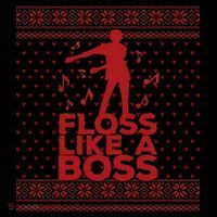 Floss Like A Boss Ugly Christmas Sweater Coffee Mug thumb 5