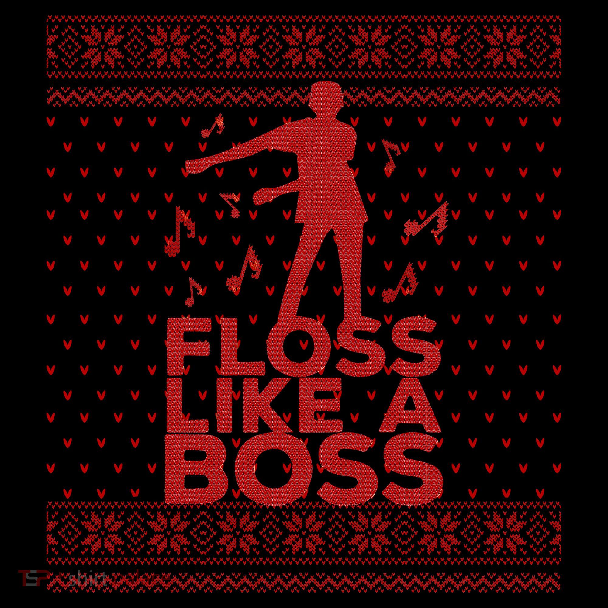 Floss Like A Boss Ugly Christmas Sweater Coffee Mug