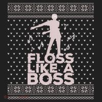 Floss Like A Boss Ugly Christmas Sweater Beanie thumb 2