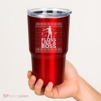 Floss Like A Boss Ugly Christmas Sweater Tumbler thumb 2