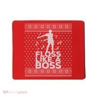 Floss Like A Boss Ugly Christmas Sweater Mousepad thumb 0
