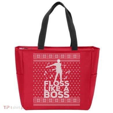 Floss Like A Boss Ugly Christmas Sweater Bag