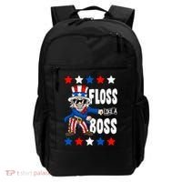 Floss Like A Boss USA 4th of July Backpack thumb 0