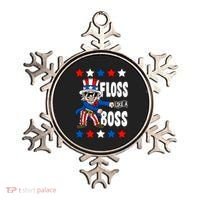 Floss Like A Boss USA 4th of July Ornament thumb 0