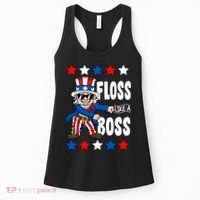 Floss Like A Boss USA 4th of July Women's Tank Top thumb 0