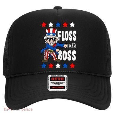 Floss Like A Boss USA 4th of July Hat