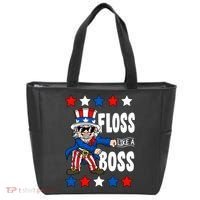 Floss Like A Boss USA 4th of July Tote Bag thumb 0