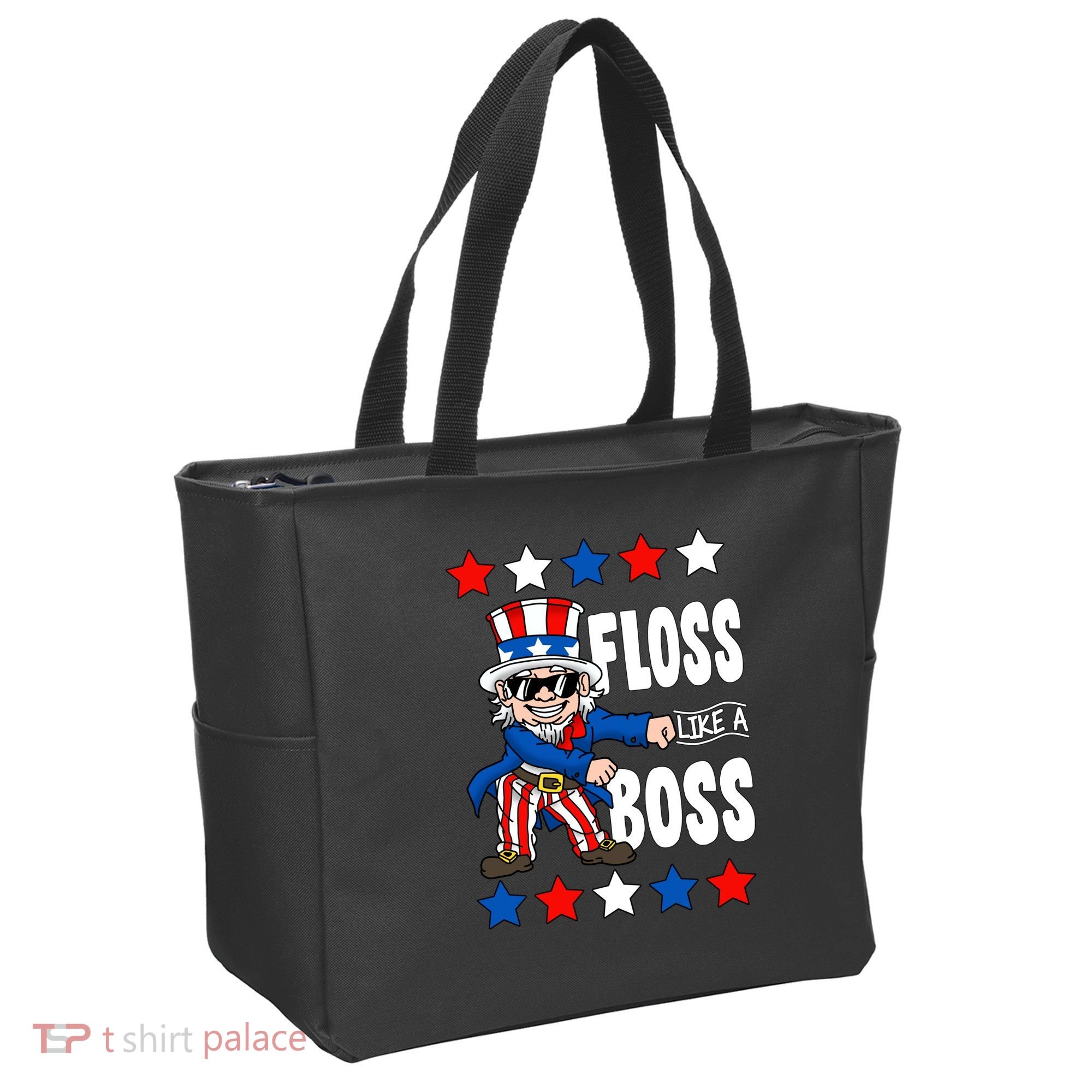 Floss Like A Boss USA 4th of July Tote Bag