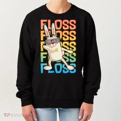 Flossing Easter Bunny Women's Sweatshirt