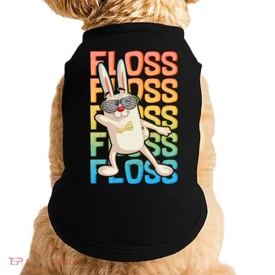 Flossing Easter Bunny Doggie Tank