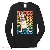 Flossing Easter Bunny Long Sleeve Shirt thumb 0
