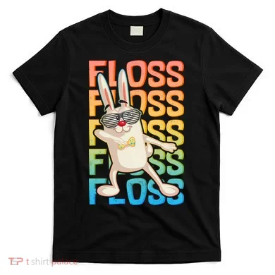 Flossing Easter Bunny T-Shirt