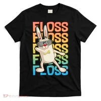 Flossing Easter Bunny T-Shirt thumb 0