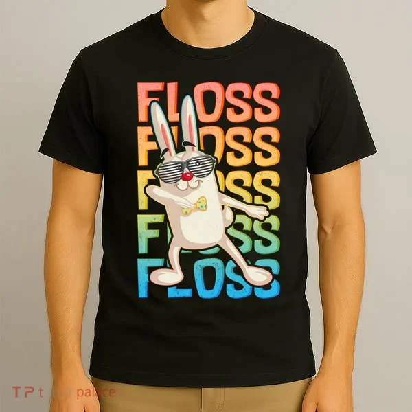 Flossing Easter Bunny T-Shirt