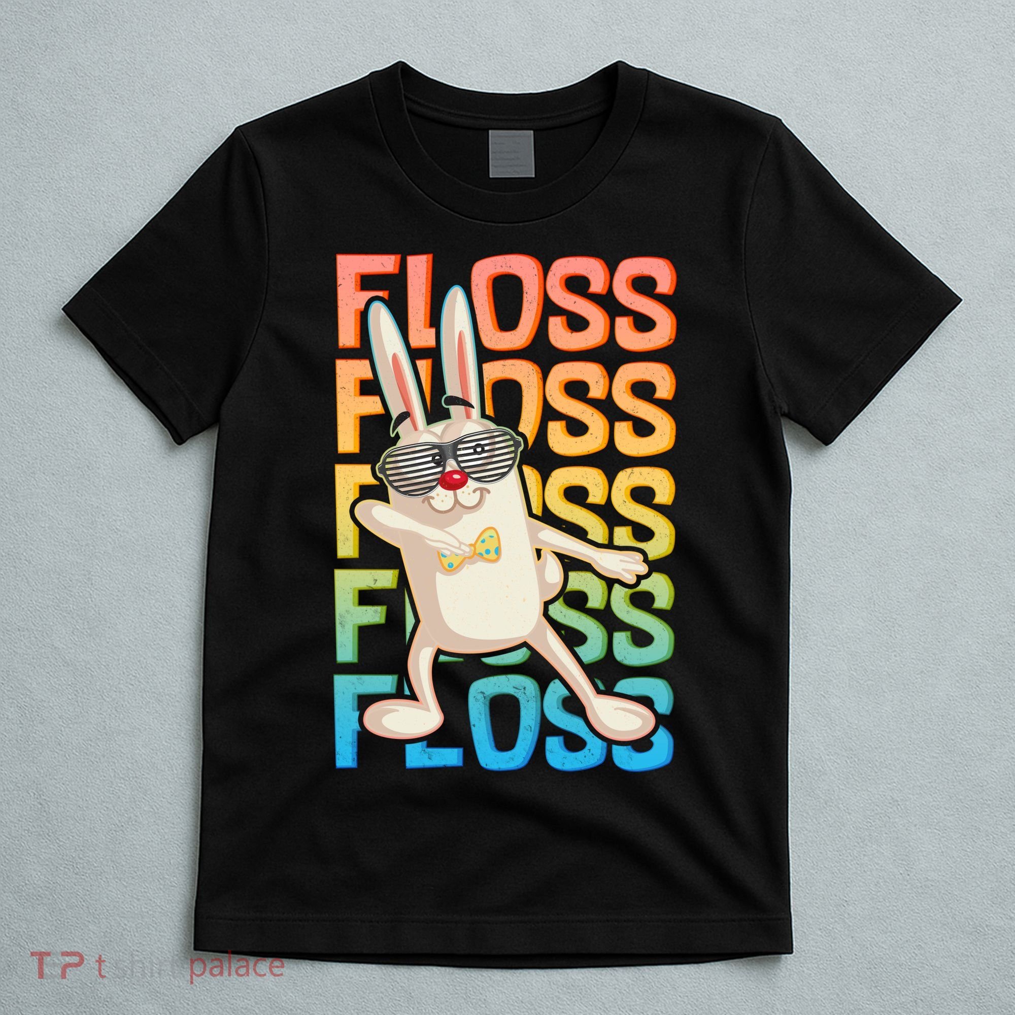 Flossing Easter Bunny T-Shirt