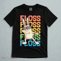 Flossing Easter Bunny T-Shirt thumb 5