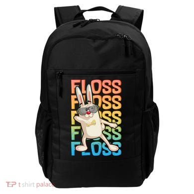 Flossing Easter Bunny Backpack