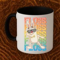 Flossing Easter Bunny Coffee Mug thumb 2