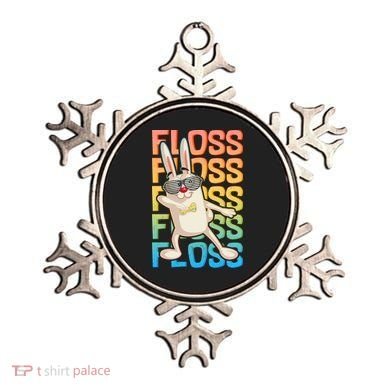 Flossing Easter Bunny Ornament