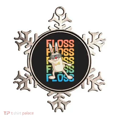 Flossing Easter Bunny Ornament