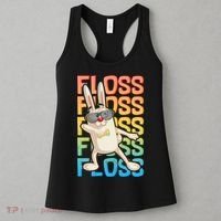 Flossing Easter Bunny Women's Tank Top thumb 3