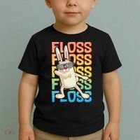 Flossing Easter Bunny Toddler T-Shirt thumb 2