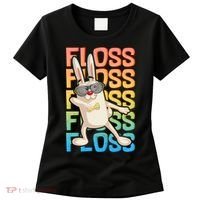 Flossing Easter Bunny Women's T-Shirt thumb 0
