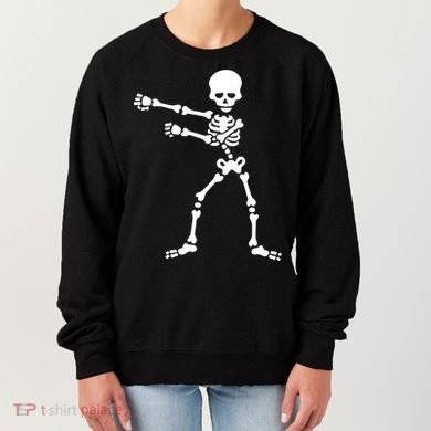 Flossing Skeleton  Women's Sweatshirt