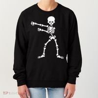 Flossing Skeleton  Women's Sweatshirt thumb 0